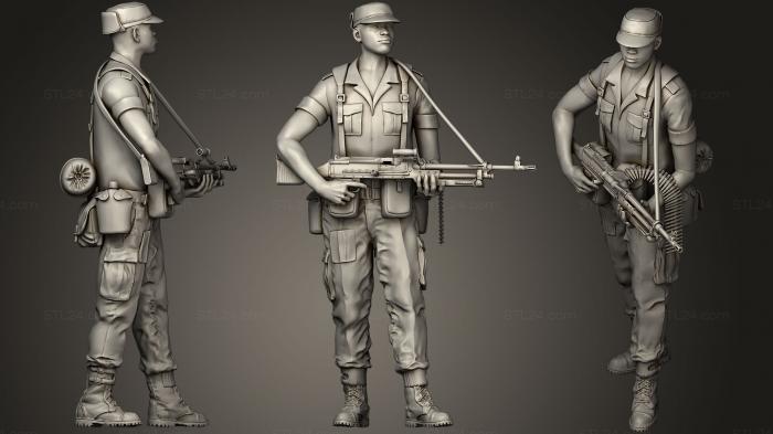 Military figurines (rodesia soldiers.2, STKW_0502) 3D models for cnc